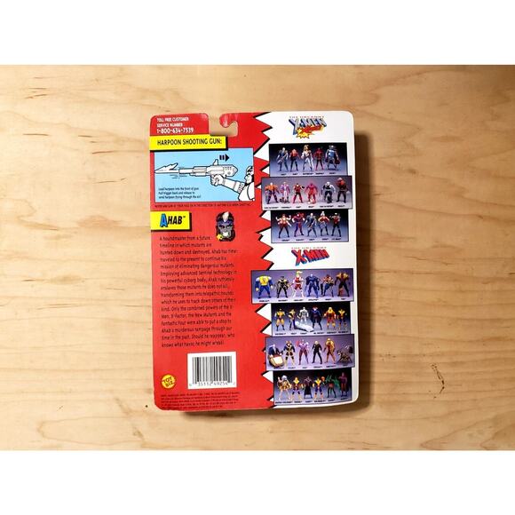 🗨🧬 Marvel The Uncanny X-Men AHAB Vintage Action Figure 1993 Toy Biz 🧬🗨 - Picture 2 of 2